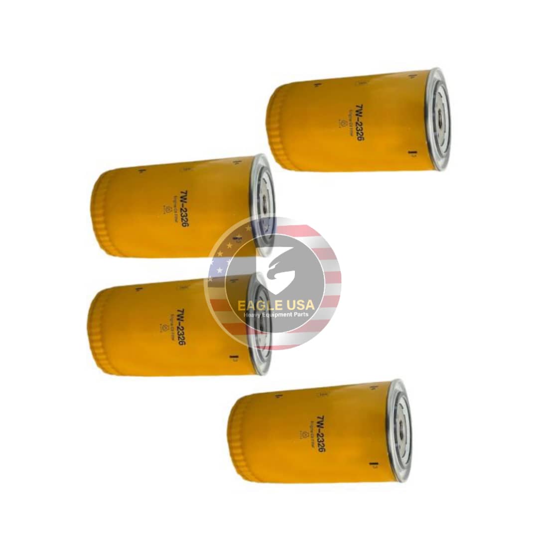 Oil Filters 4pcs 7W-2326 For Caterpillar - Image 2