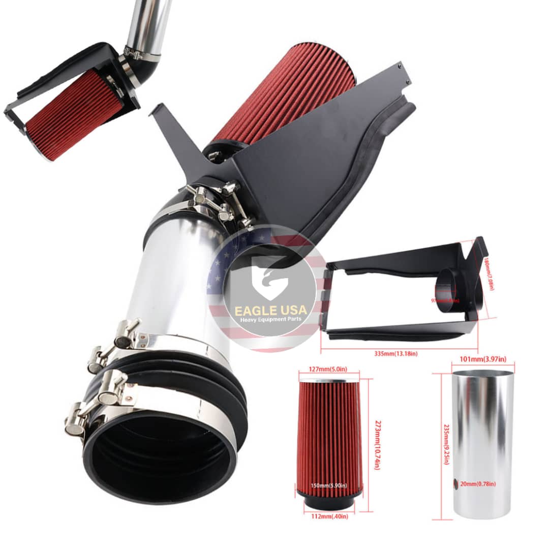 V8 engine intake kit modified intake system for Ford F250 F350 99-2003 7.3 - Image 4