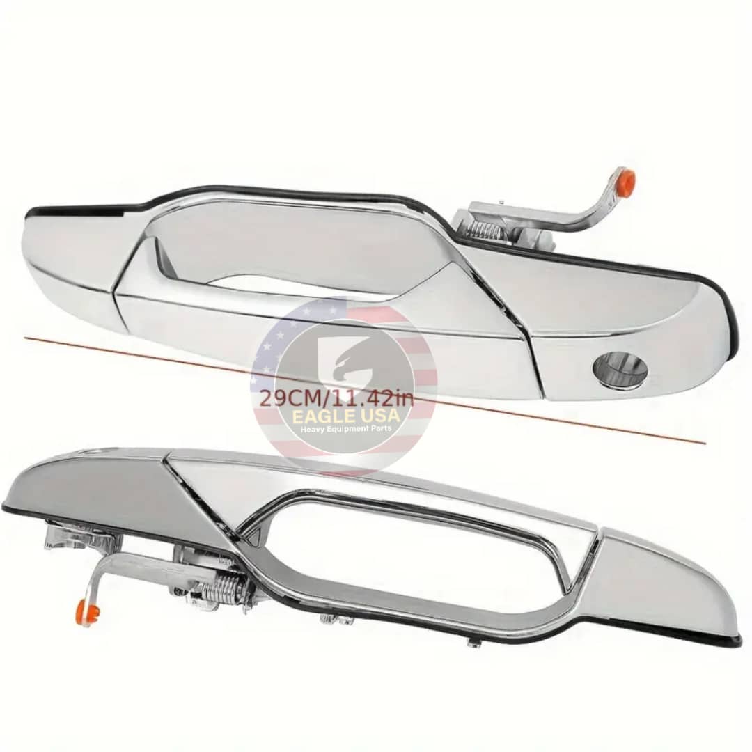 4pcs for Cadillac Exterior Black Silvery Outside Door Handle, Polishing PVC Material, Right Location - Image 4