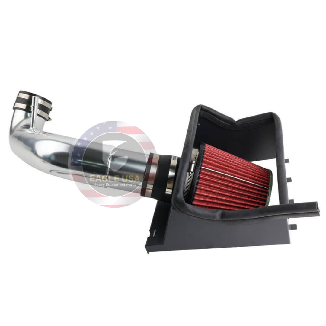 Fits 2011-2014 Ford F150 5.0L V8 Engine Cold Air Intake Kit System Heat Shield - Image 4